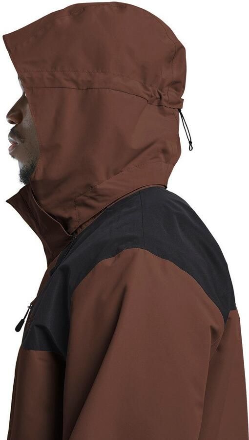 Jack Wolfskin Jasper 2L Jacket Men Regenjack Heren XXL hot choc hot choc - Foto 6