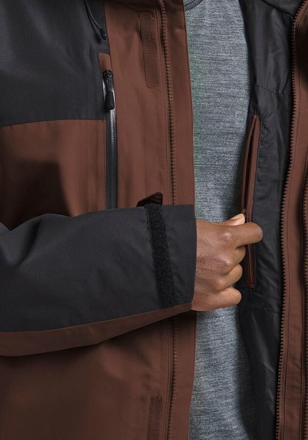 Jack Wolfskin Jasper 2L Jacket Men Regenjack Heren XXL hot choc hot choc - Foto 3