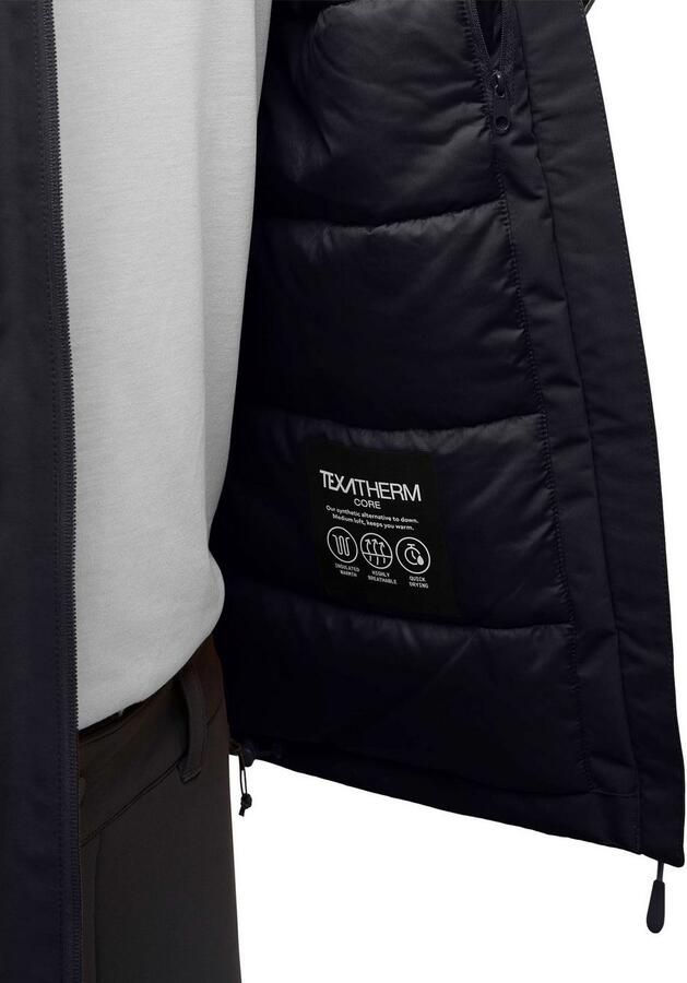 Jack Wolfskin Functioneel jack Jasper Verwarmend winddicht waterafstotend tussenjas - Foto 8