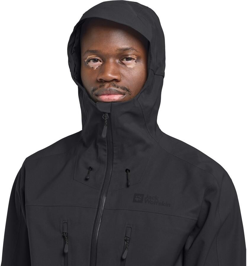 Jack Wolfskin Kammweg 3L Jacket Men Hardshell trekking-regenjack Heren XXXL phantom - Foto 2