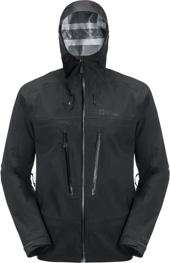 Jack Wolfskin Kammweg 3L Jacket Men Hardshell trekking-regenjack Heren XXXL phantom - Foto 9