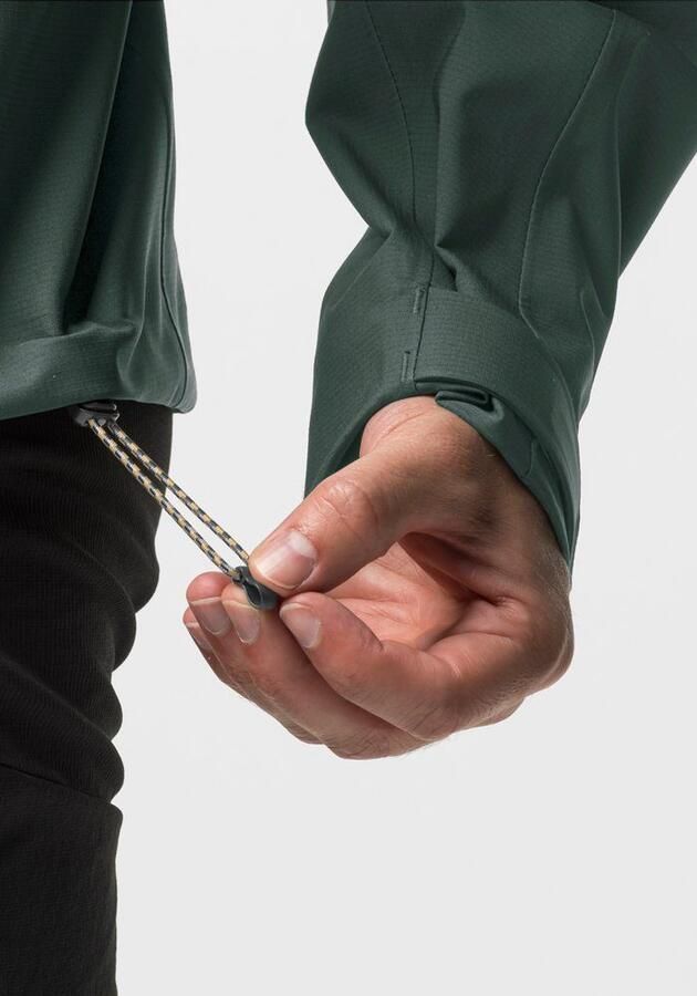 Jack Wolfskin Kammweg 3L Jacket Men Hardshell trekking-regenjack Heren XXXL black olive black olive - Foto 5