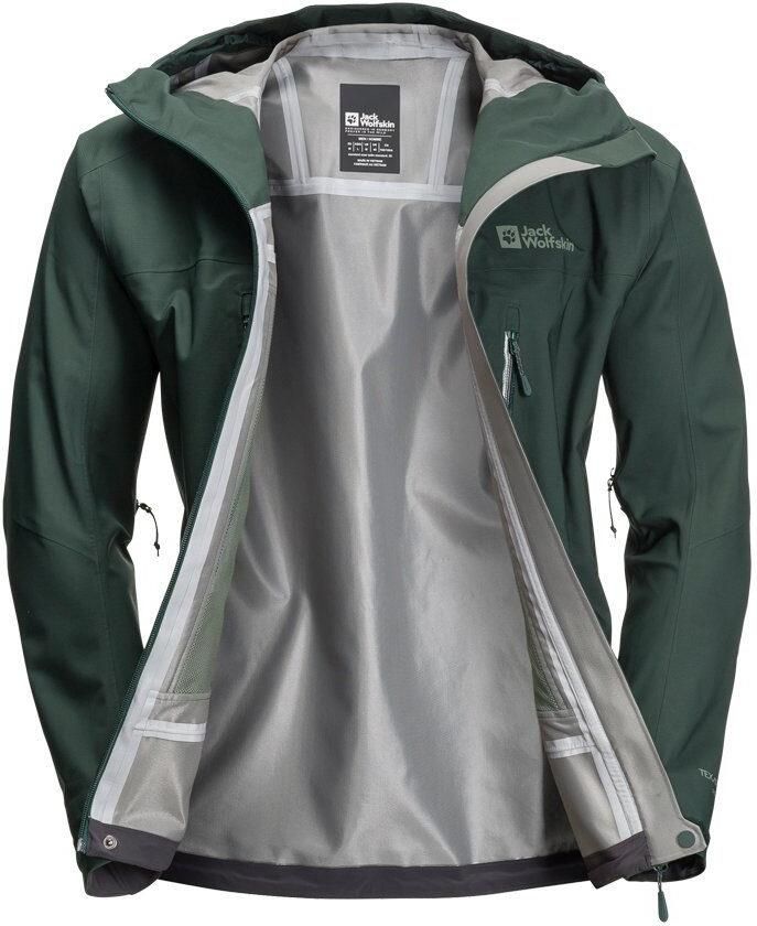 Jack Wolfskin Kammweg 3L Jacket Men Hardshell trekking-regenjack Heren XXXL black olive black olive - Foto 2