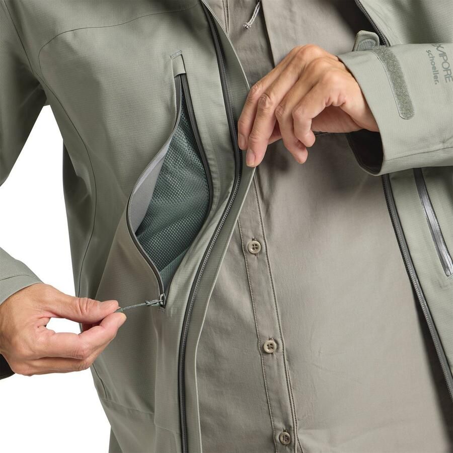 Jack Wolfskin Kammweg 3L Jacket Women Regenjack Dames XXL mint leaf mint leaf