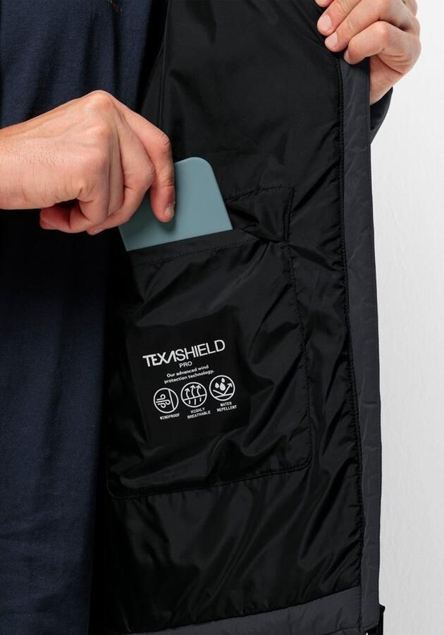 Jack Wolfskin Karolinger Jacket Men Winterjack Heren XXXL phantom - Foto 5