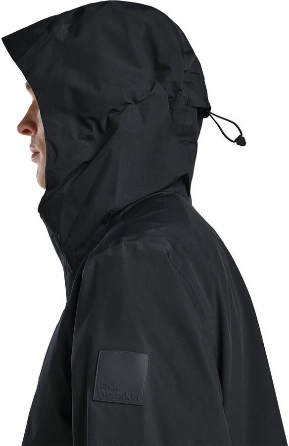 Jack Wolfskin Mainkai Jacket Men Regenjack Heren XXXL phantom - Foto 6