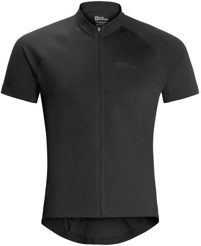 Jack Wolfskin Morobbia FZ T-Shirt Men Fietstricot Heren XL zwart black - Foto 2