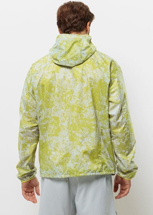 Jack Wolfskin Prelight Wind Jacket Men Windjack Heren XXL grid camo firefly Grid Camo Firefly - Foto 4