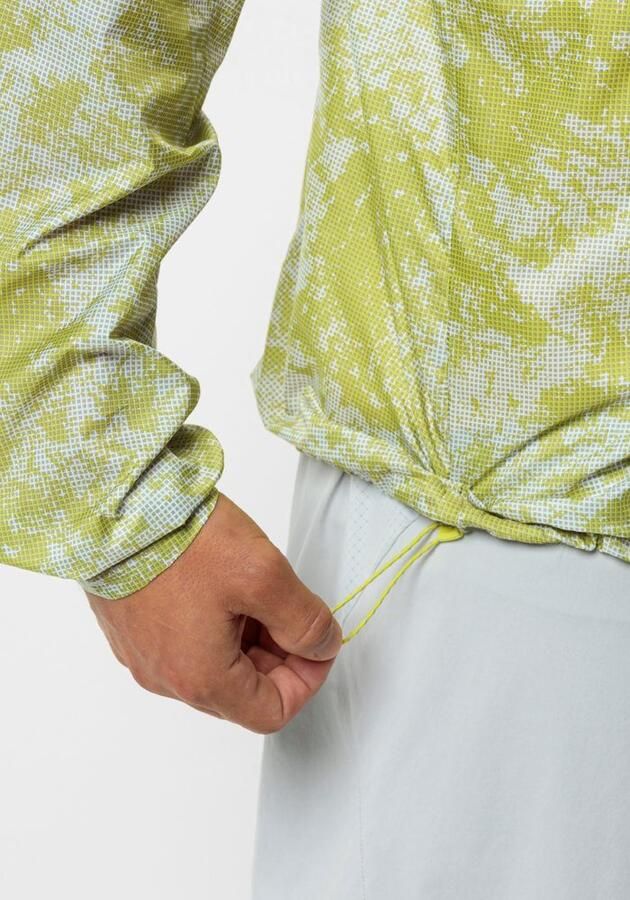 Jack Wolfskin Prelight Wind Jacket Men Windjack Heren XXL grid camo firefly Grid Camo Firefly - Foto 6