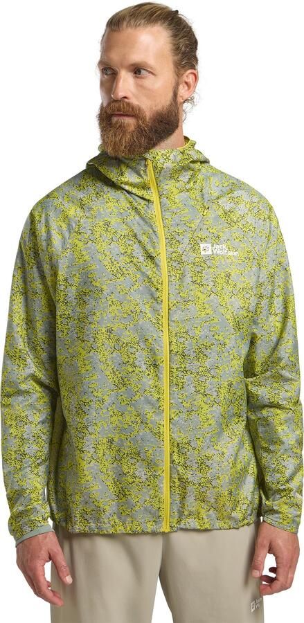Jack Wolfskin Prelight Wind Jacket Men Windjack Heren 2XL sandblasted chartreuse SANDBLASTED chartreuse - Foto 8