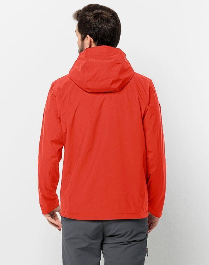 Jack Wolfskin Robury 2L Jacket Men Regenjack Heren XXXL strong red strong red - Foto 2