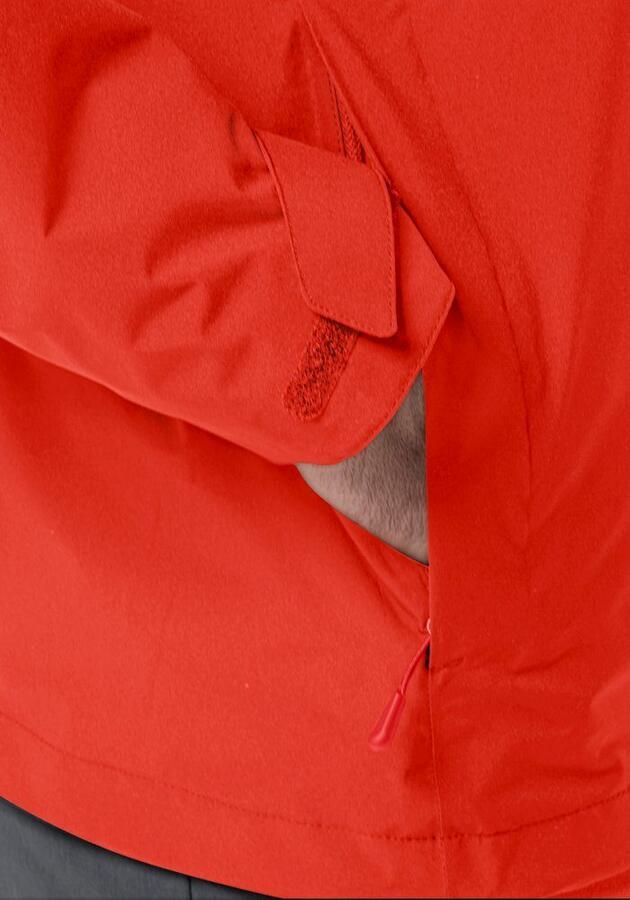Jack Wolfskin Robury 2L Jacket Men Regenjack Heren XXXL strong red strong red - Foto 6