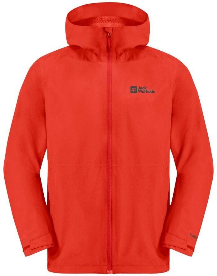 Jack Wolfskin Robury 2L Jacket Men Regenjack Heren XXXL strong red strong red