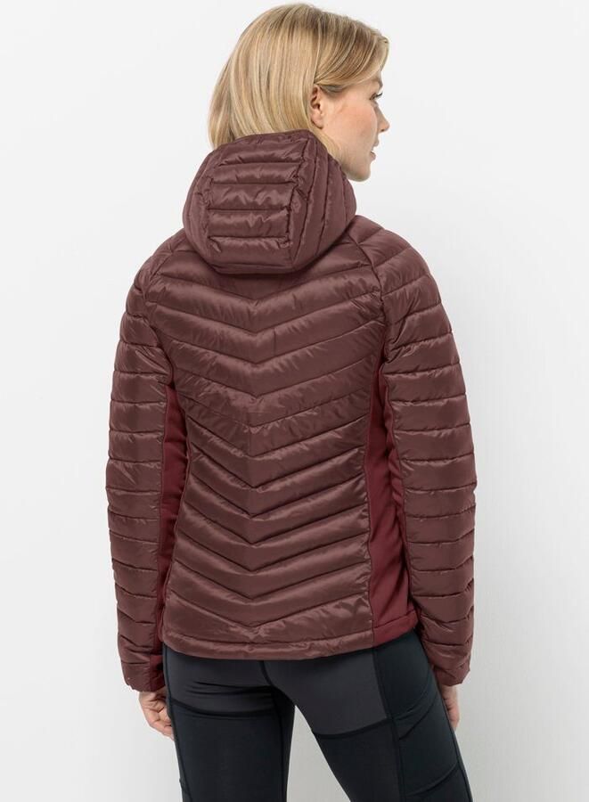 Jack Wolfskin Routeburn Pro Ins Jacket Women Isolerend jack Dames XXL dark maroon dark maroon