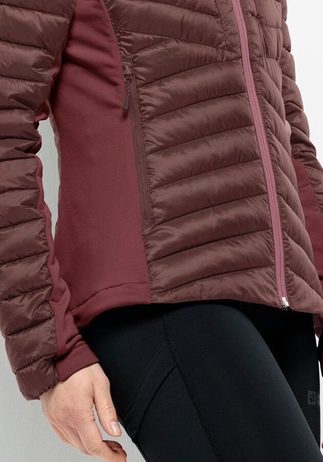 Jack Wolfskin Routeburn Pro Ins Jacket Women Isolerend jack Dames XXL dark maroon dark maroon - Foto 3