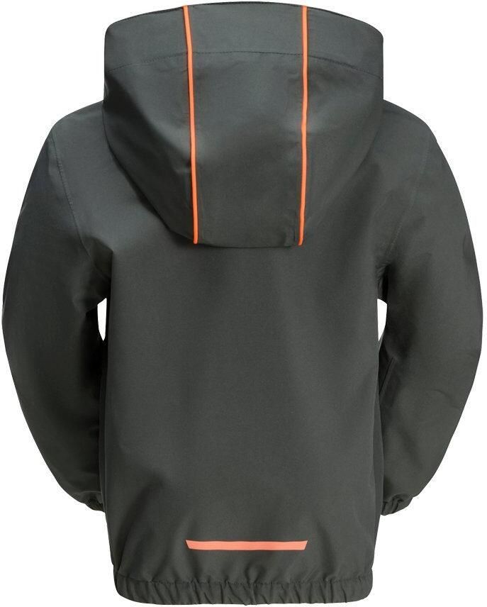 Jack Wolfskin Smileyworld 2L Jacket Kids Regenjack Kinderen 104 slate green slate green