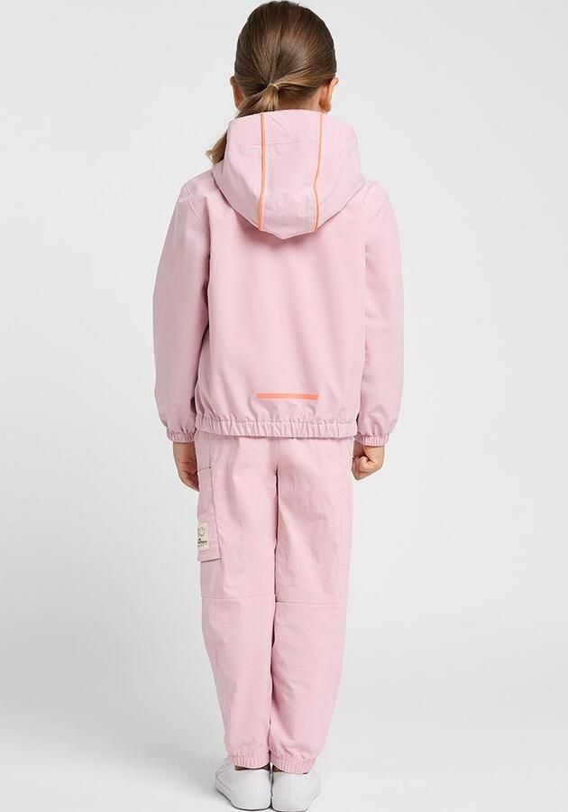 Jack Wolfskin Smileyworld 2L Jacket Kids Regenjack Kinderen 104 water lily Water Lily - Foto 3
