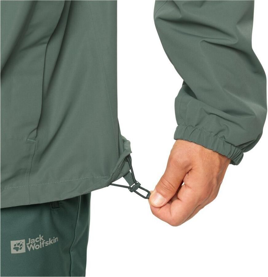 Jack Wolfskin Functioneel jack STORMY POINT 2L JKT M Waterafstotend winddicht verwarmend overgangsjas