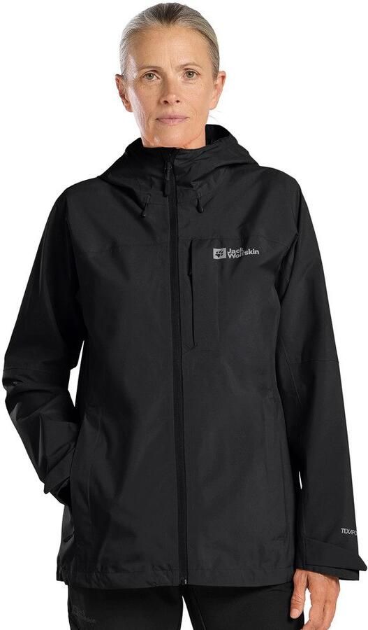 Jack Wolfskin Tempest 2L Jacket Women Regenjack Dames XXL black - Foto 7