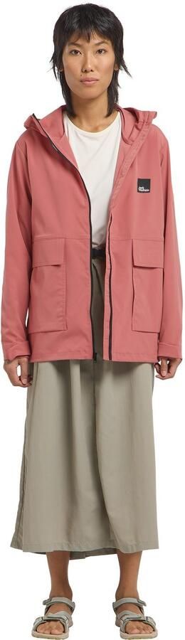 Jack Wolfskin Terracade Jacket Women Windjack Dames 2XL mineral red mineral red - Foto 11