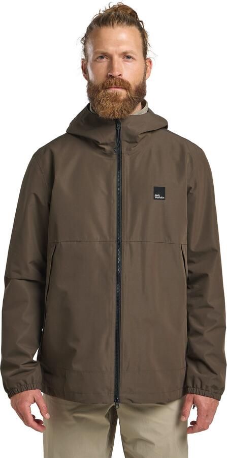 Jack Wolfskin Terraview 2L Jacket Men Regenjack Heren XXXL cold coffee cold coffee - Foto 7