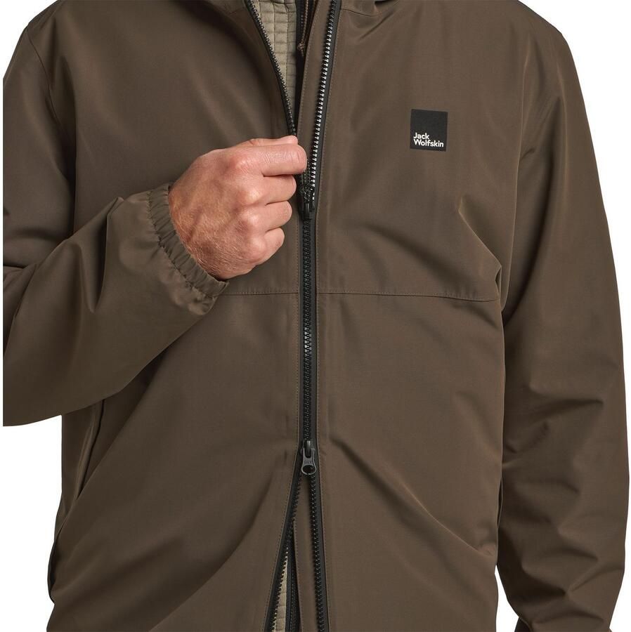 Jack Wolfskin Terraview 2L Jacket Men Regenjack Heren XXXL cold coffee cold coffee - Foto 2
