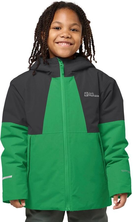 Jack Wolfskin Actamic 2L Ins Jacket Kids Winterjack Kinderen 116 mystic green mystic green - Foto 10