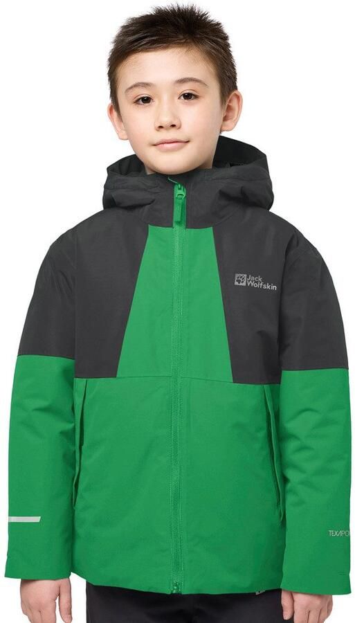 Jack Wolfskin Actamic 2L Ins Jacket Kids Winterjack Kinderen 116 mystic green mystic green - Foto 8