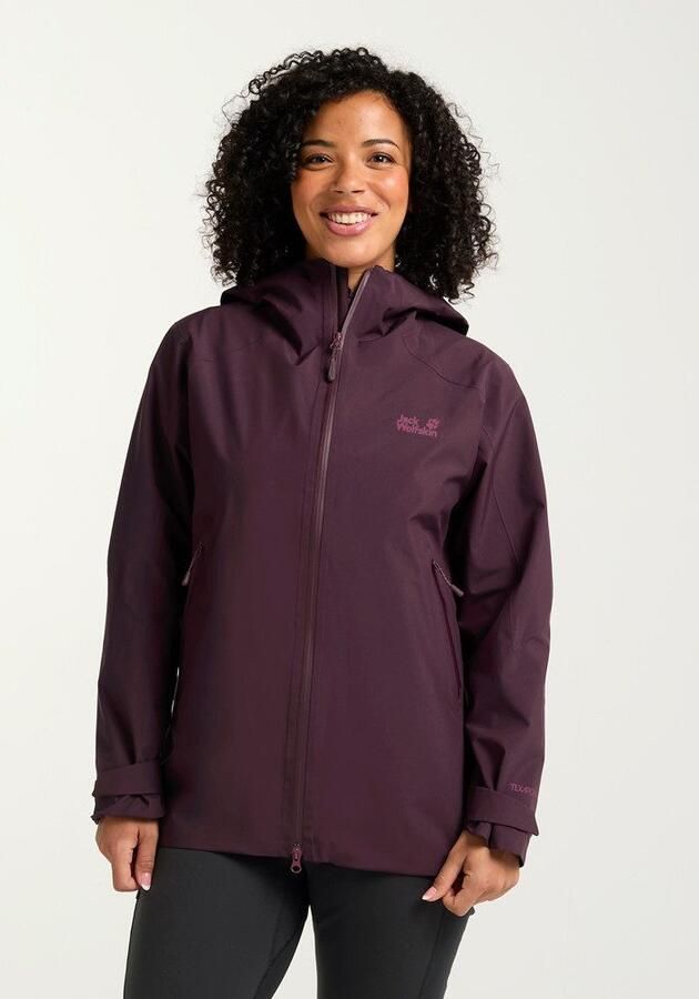 Jack Wolfskin Unbound Adventure 2L Jacket Women Waterdichte wandejas Dames XXL amaranth - Foto 9