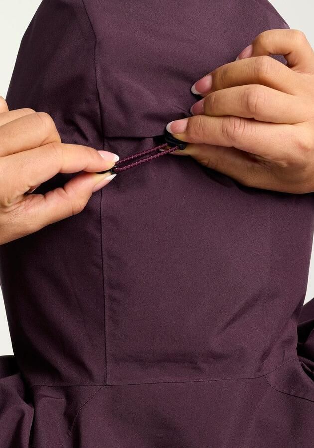 Jack Wolfskin Unbound Adventure 2L Jacket Women Waterdichte wandejas Dames XXL amaranth - Foto 5