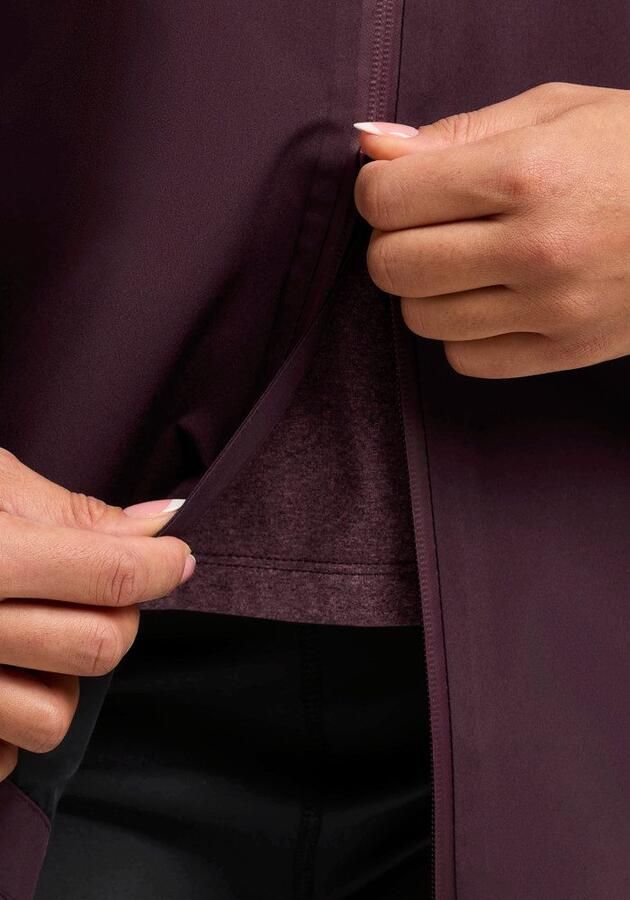 Jack Wolfskin Unbound Adventure 2L Jacket Women Waterdichte wandejas Dames XXL amaranth - Foto 6