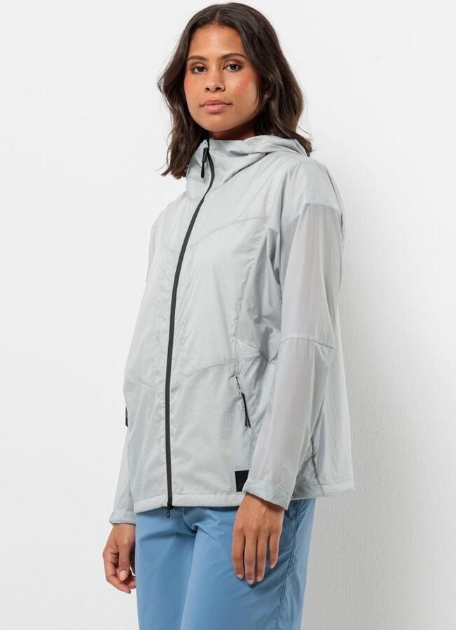 Jack Wolfskin Wanderjahr Jacket Women Softshelljack Dames XL cool grey Cool Grey - Foto 9