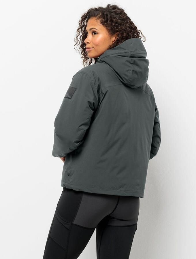 Jack Wolfskin Wandermood Jacket Women Waterdicht winterjack Dames XXL slate green slate green - Foto 2