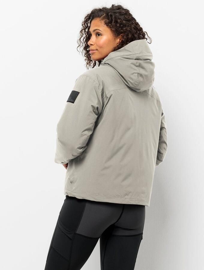Jack Wolfskin Wandermood Jacket Women Waterdicht winterjack Dames XXL dusty grey Dusty Grey - Foto 2