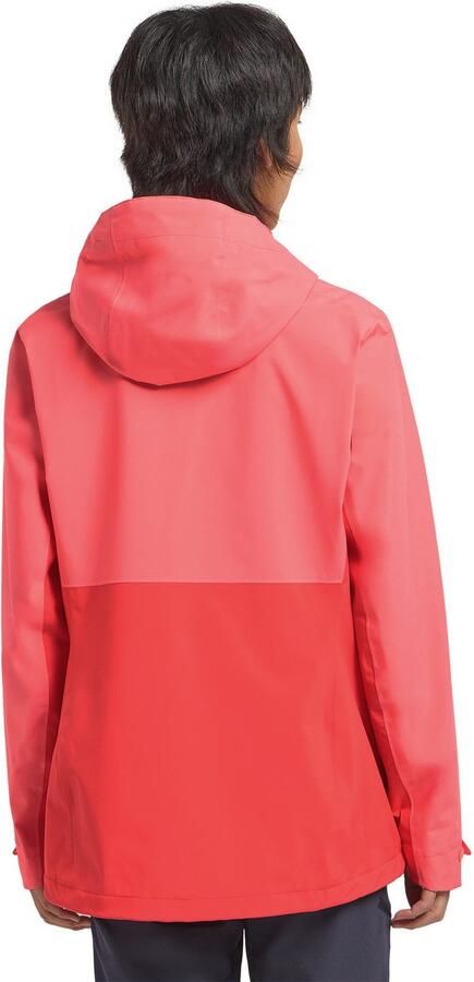 Jack Wolfskin Weiltal 2L Jacket Women Regenjack Dames 2XL sunset coral sunset coral - Foto 4