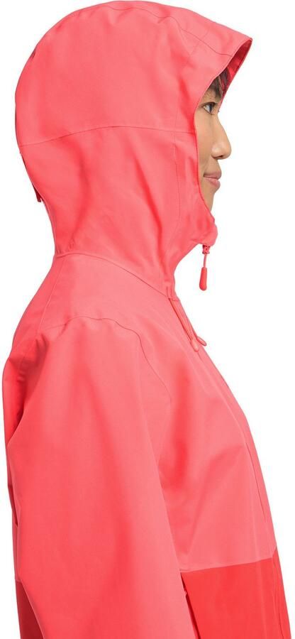 Jack Wolfskin Weiltal 2L Jacket Women Regenjack Dames 2XL sunset coral sunset coral - Foto 5