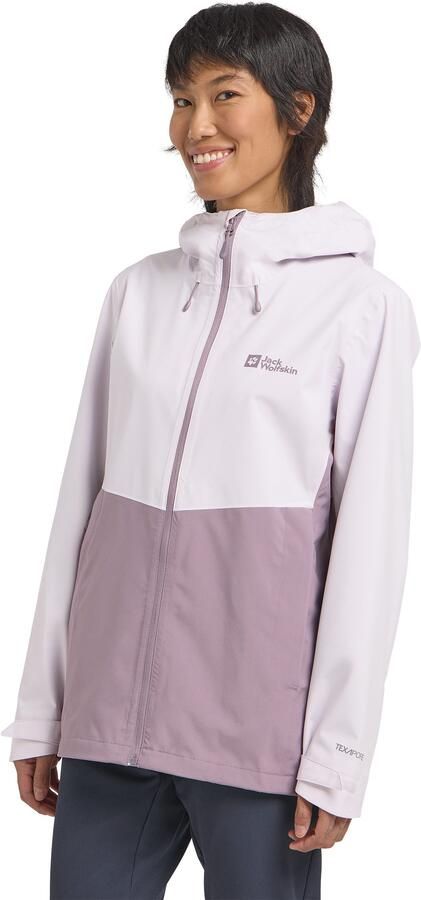Jack Wolfskin Weiltal 2L Jacket Women Regenjack Dames 2XL pale lavendar Pale Lavendar - Foto 13
