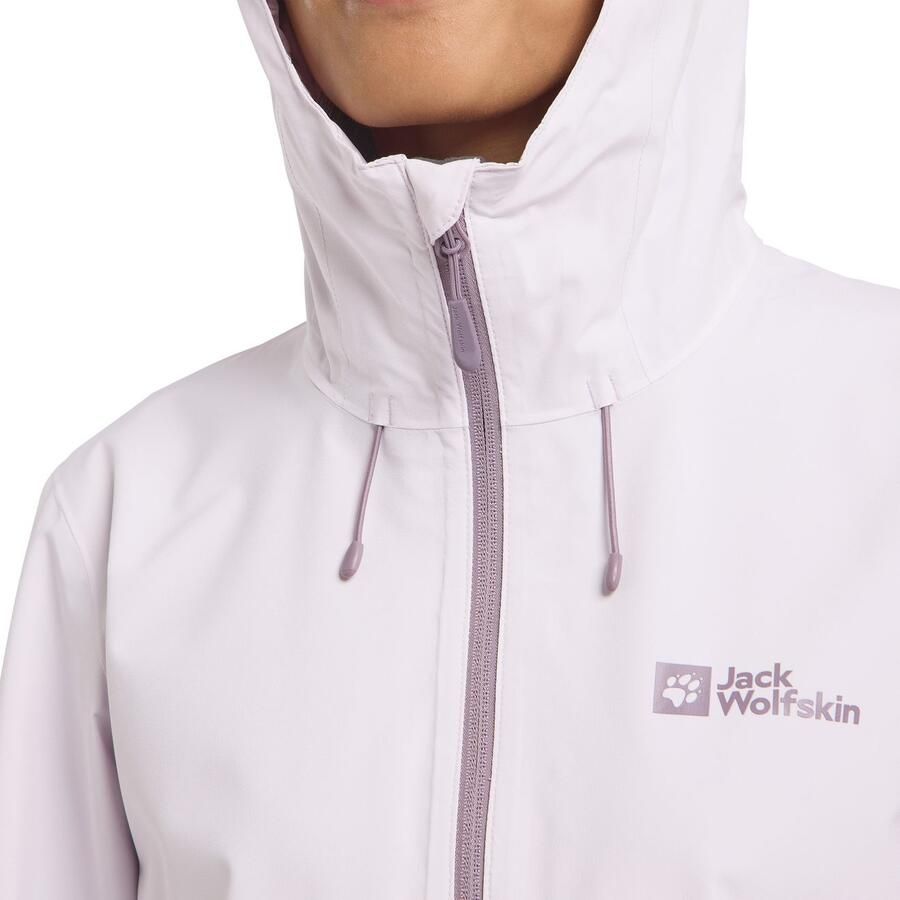 Jack Wolfskin Weiltal 2L Jacket Women Regenjack Dames 2XL pale lavendar Pale Lavendar