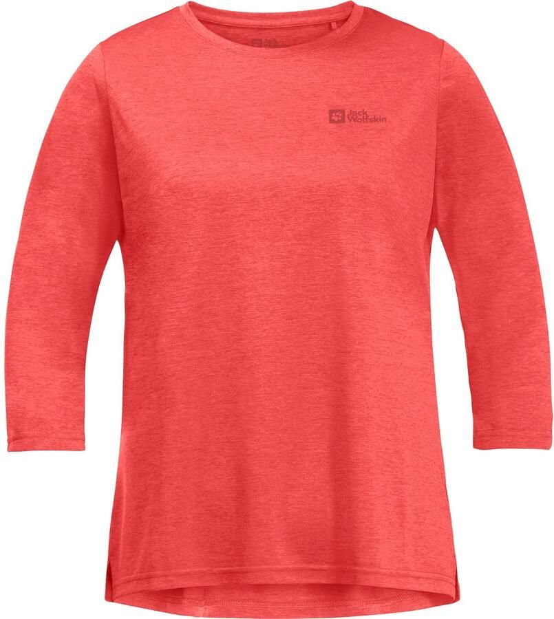 Jack Wolfskin Crosstrail 3|4 T-Shirt Women Functioneel shirt Dames XXL vibrant red Vibrant Red - Foto 3