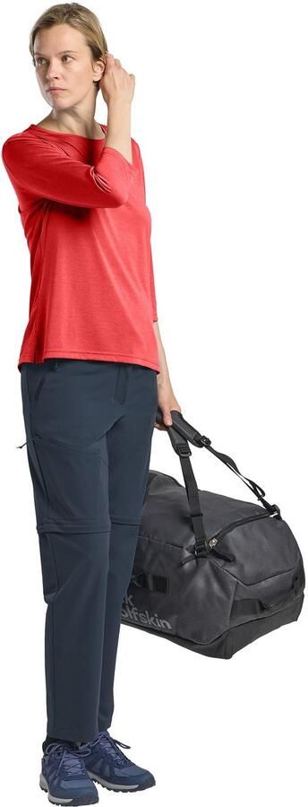 Jack Wolfskin Crosstrail 3|4 T-Shirt Women Functioneel shirt Dames XXL vibrant red Vibrant Red - Foto 2