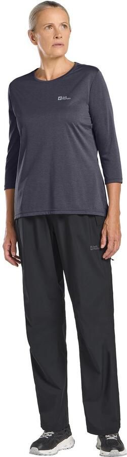 Jack Wolfskin Crosstrail 3|4 T-Shirt Women Functioneel shirt Dames XXL graphite - Foto 4