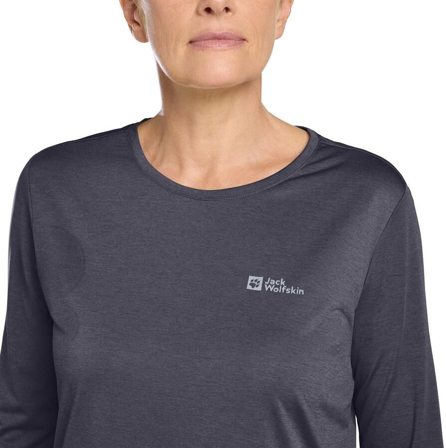 Jack Wolfskin Crosstrail 3|4 T-Shirt Women Functioneel shirt Dames XXL graphite