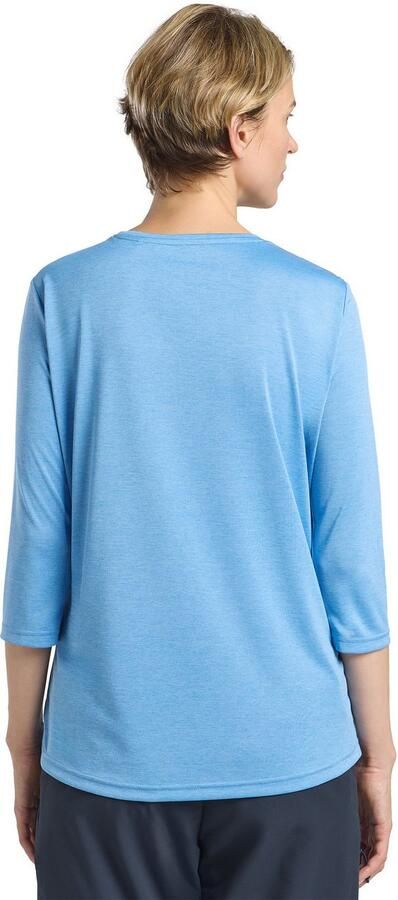 Jack Wolfskin Crosstrail 3|4 T-Shirt Women Functioneel shirt Dames 2XL mid blue mid blue - Foto 3