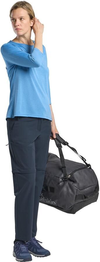 Jack Wolfskin Crosstrail 3|4 T-Shirt Women Functioneel shirt Dames 2XL mid blue mid blue - Foto 4