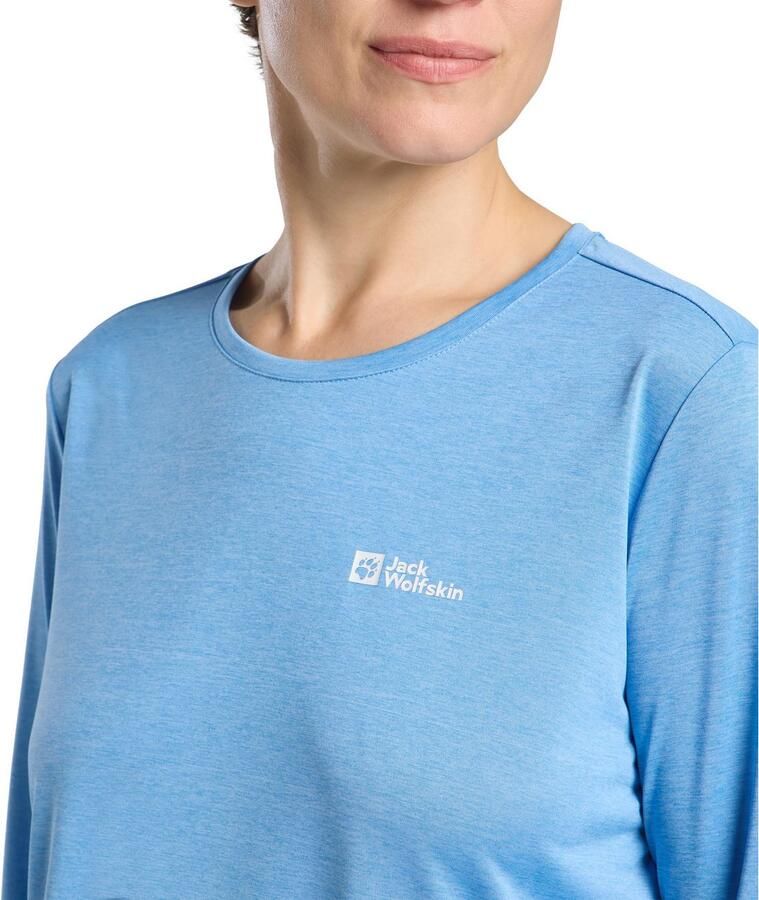 Jack Wolfskin Crosstrail 3|4 T-Shirt Women Functioneel shirt Dames 2XL mid blue mid blue - Foto 2