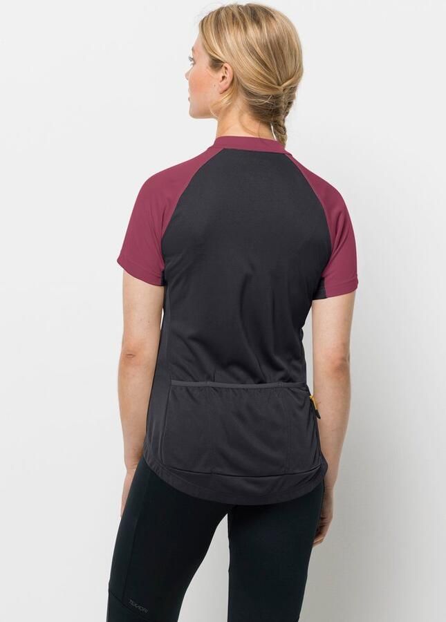 Jack Wolfskin Morobbia FZ T-Shirt Women XXL sangria red sangria red - Foto 2