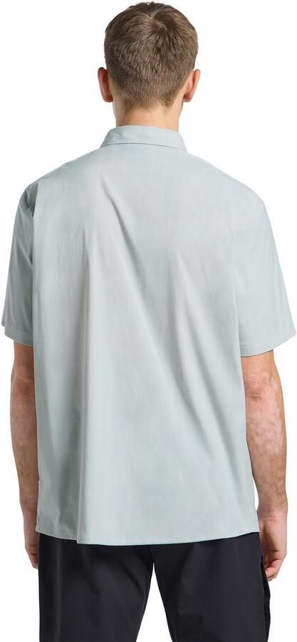 Jack Wolfskin Norbo S|S Shirt Men Overhemd met korte mouwen en zonnebescherming Heren XXXL cool grey check Cool Grey Check - Foto 9