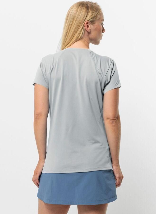 Jack Wolfskin Prelight Chill T-Shirt Women Functioneel shirt Dames XL cool grey Cool Grey - Foto 2