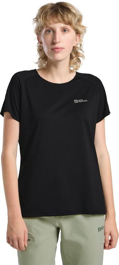 Jack Wolfskin Prelight Stride T-Shirt Women Functioneel shirt Dames XL black - Foto 5
