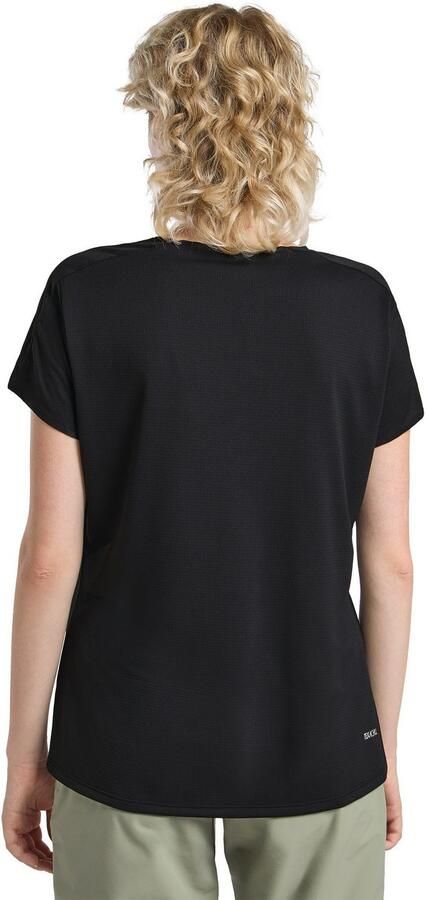 Jack Wolfskin Prelight Stride T-Shirt Women Functioneel shirt Dames XL black - Foto 3